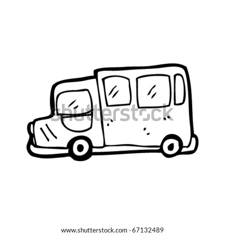 school bus cartoon. stock vector : school bus