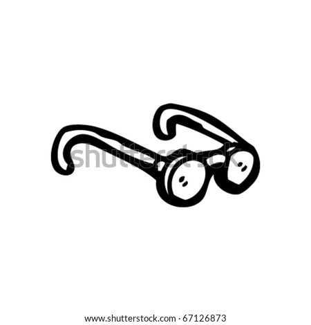 Spectacles Cartoon Stock Vector Illustration 67126873 : Shutterstock