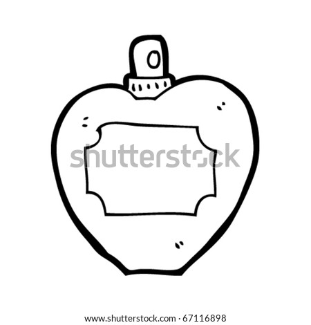 Perfume Bottle Cartoon Stock Vector Illustration 67116898 : Shutterstock