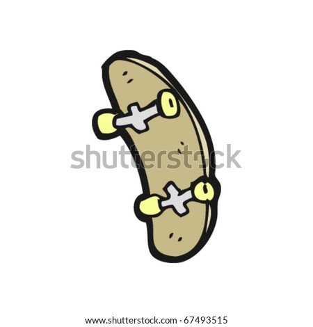 stock vector skateboard cartoon Save to a lightbox Please Login