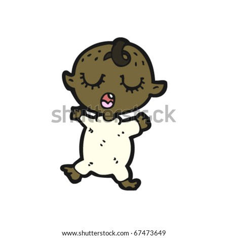 Sleeping Baby Cartoon Stock Vector Illustration 67473649 : Shutterstock