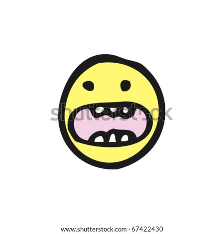 Panic Face Cartoon Stock Vector Illustration 67422430 : Shutterstock