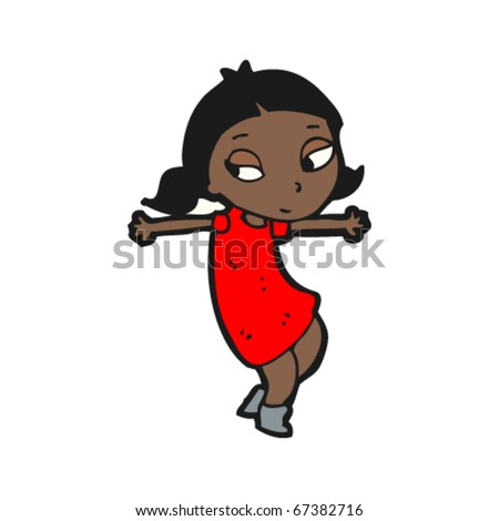 girl dancing cartoon Cartoon Girl Dancer. girl dancing cartoon