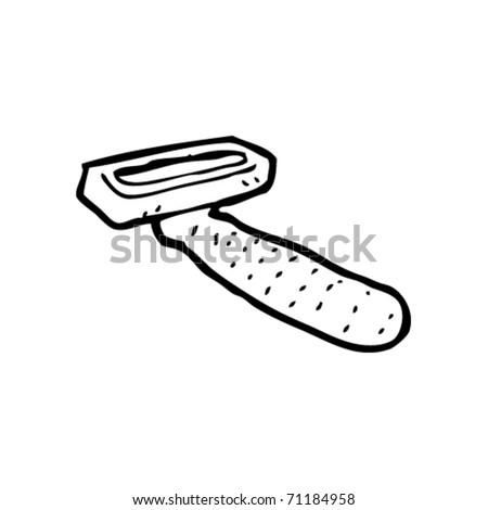 Cartoon Razor