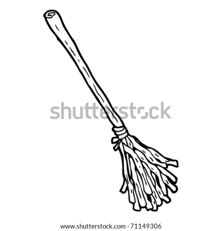 broom cartoon