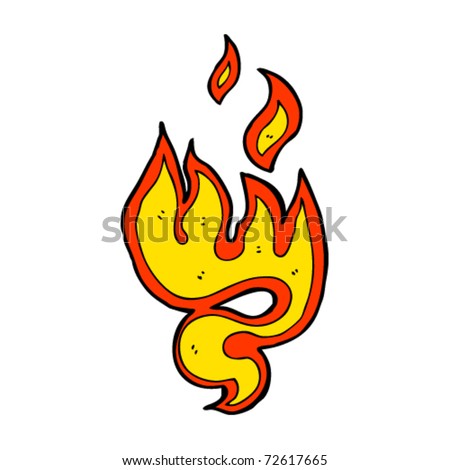 Fire Cartoon Stock Vector Illustration 72617665 : Shutterstock