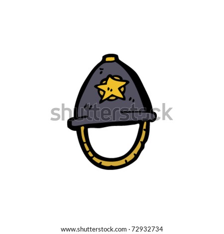 Cartoon Policeman Hat