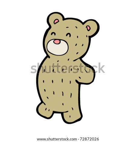 Cartoon Bear Walking