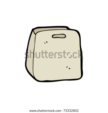 paperbag cartoon