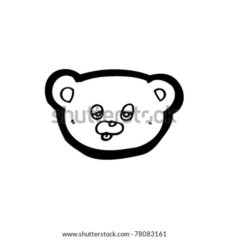 bear head vector