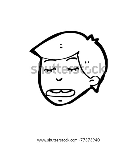 Boys Face Cartoon