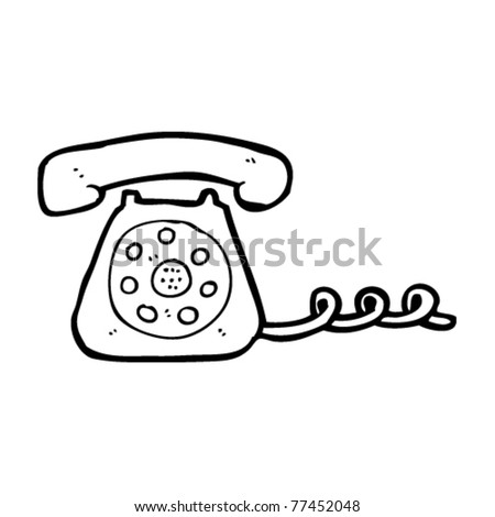 telephone cartoon image