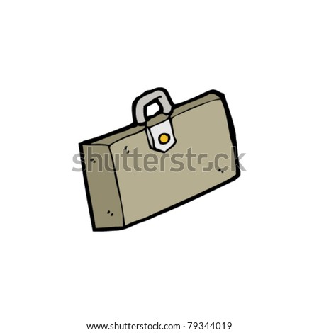 Cartoon Briefcase Stock Vector Illustration 79344019 : Shutterstock