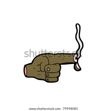 stock-vector-smoking-gun-finger-cartoon-