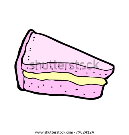 cake slice cartoon