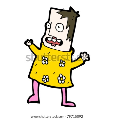 Ugly Woman Cartoon Stock Vector Illustration 79715092 : Shutterstock