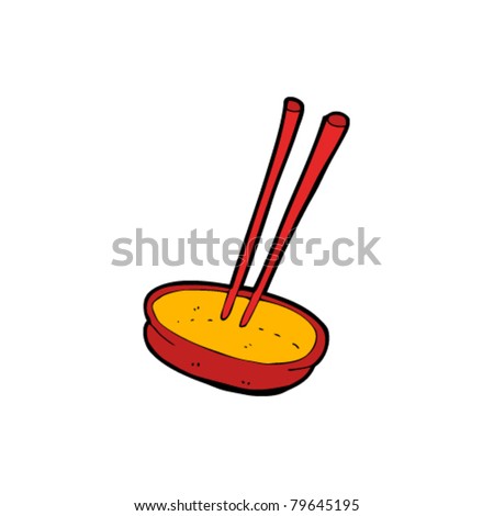 Chinese Chopsticks Cartoon