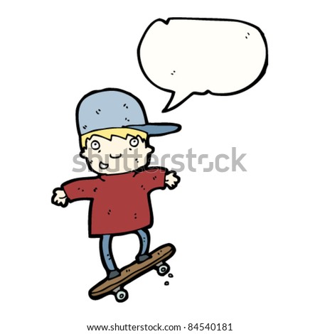 cartoon skater