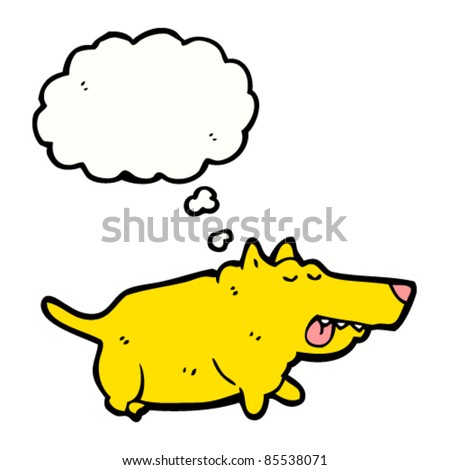fat dog cartoon