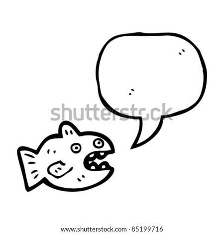 cartoon fish with