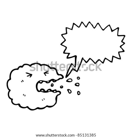 Cartoon Character Sneezing