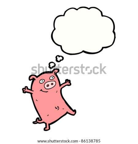 pig thinking