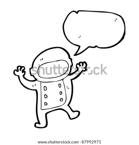 Cartoon Spacesuit