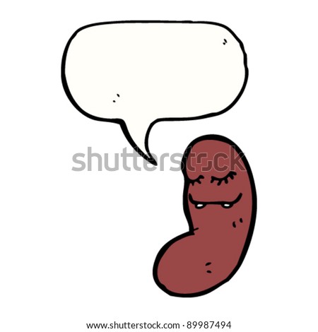 Kidney Beans Cartoon
