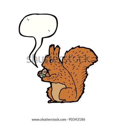 Red Squirrels Cartoon