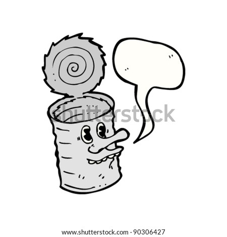 Tin Can Cartoon