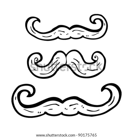 Cartoon Mustache Clipart