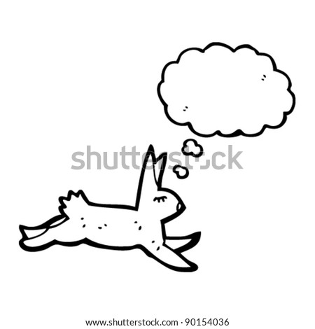 Rabbit Cartoon Running