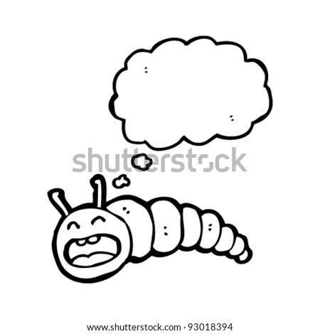 Cartoon Caterpillar Head