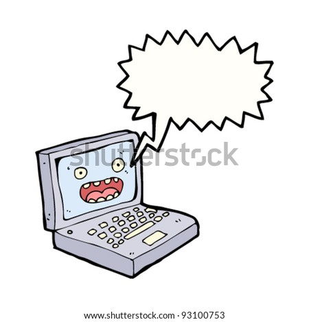 Cartoon Laptop