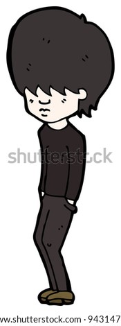 Emo Boy Cartoon