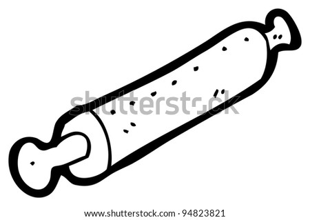 Rolling Pin Cartoon Stock Photo 94823821 : Shutterstock