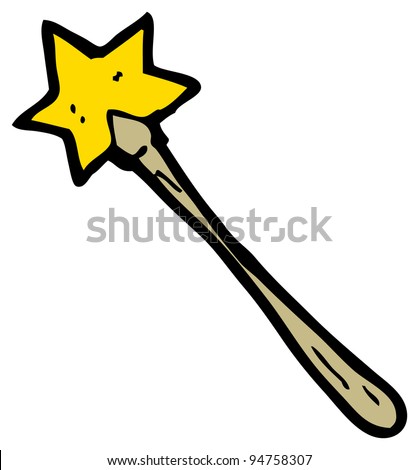 Cartoon Magical Wand