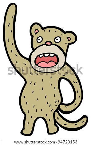 Cartoon Monkey Heart