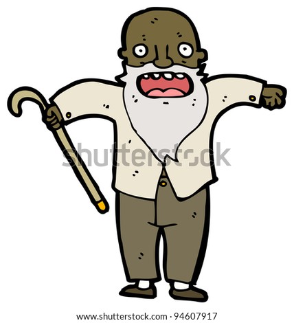 Old Man Cartoon Stock Photo 94607917 : Shutterstock