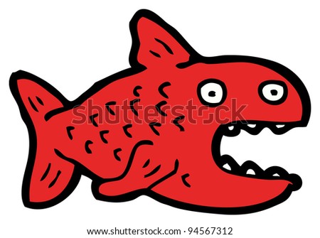 Piranha Cartoon Stock Photo 94567312 : Shutterstock