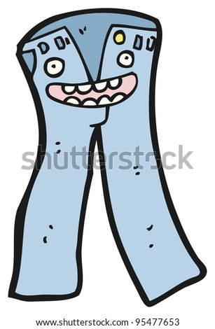 cartoon baggy jeans