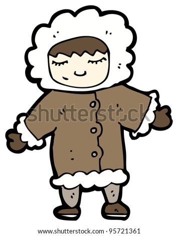 Eskimo Man Cartoon