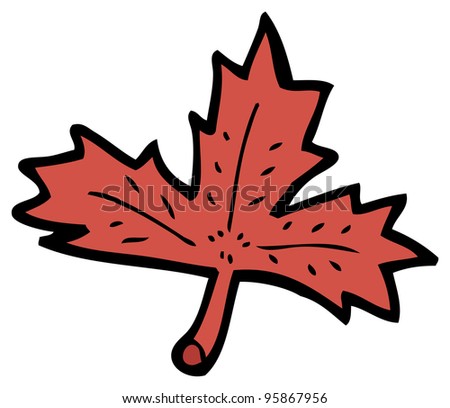 Maple Leaf Cartoon Stock Photo 95867956 : Shutterstock