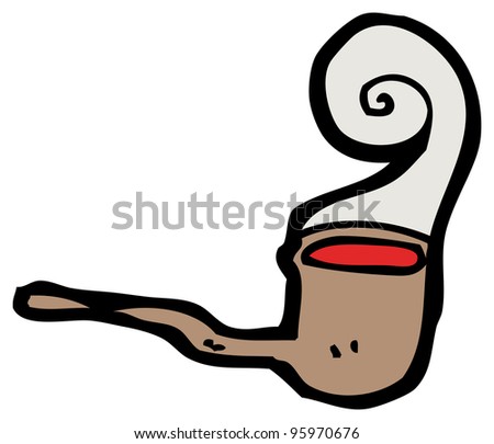 Cartoon Pipe Stock Photo 95970676 : Shutterstock