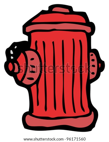 Fire Hydrant Cartoon Stock Photo 96171560 : Shutterstock