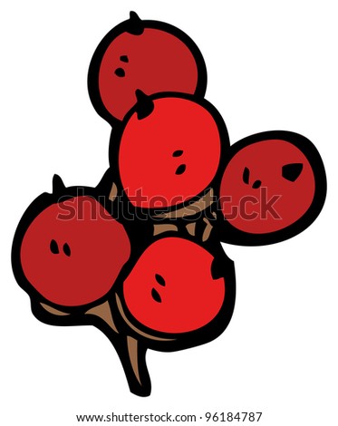 Cartoon Berries Stock Photo 96184787 : Shutterstock