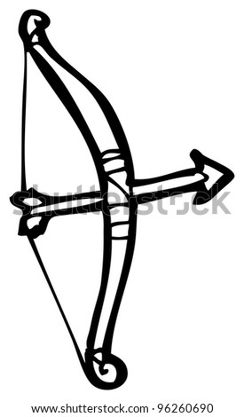 Bow And Arrow Cartoon Stock Photo 96260690 : Shutterstock