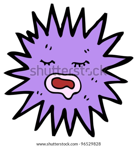 Cartoon Sea Urchin