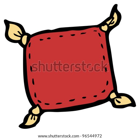 Cartoon Pillow Stock Photo 96544972 : Shutterstock