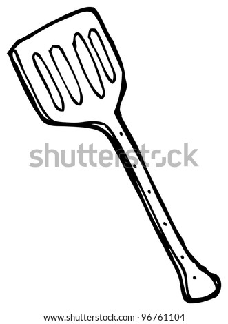 cartoon spatula